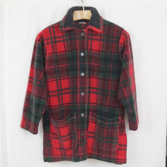 Pull polaire L.L Bean taille L vert - Vêtements
